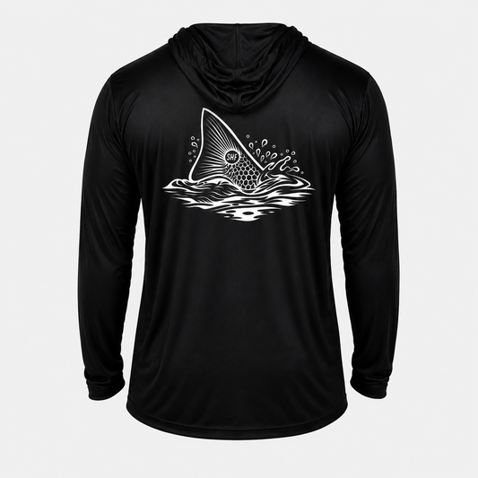 Pre- order- Salt Hook Fishing Signature Fin Performance sun hoodie