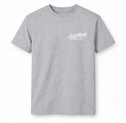 Pre-order- Salt Hook Fishing Signature Fin Performance T-shirt