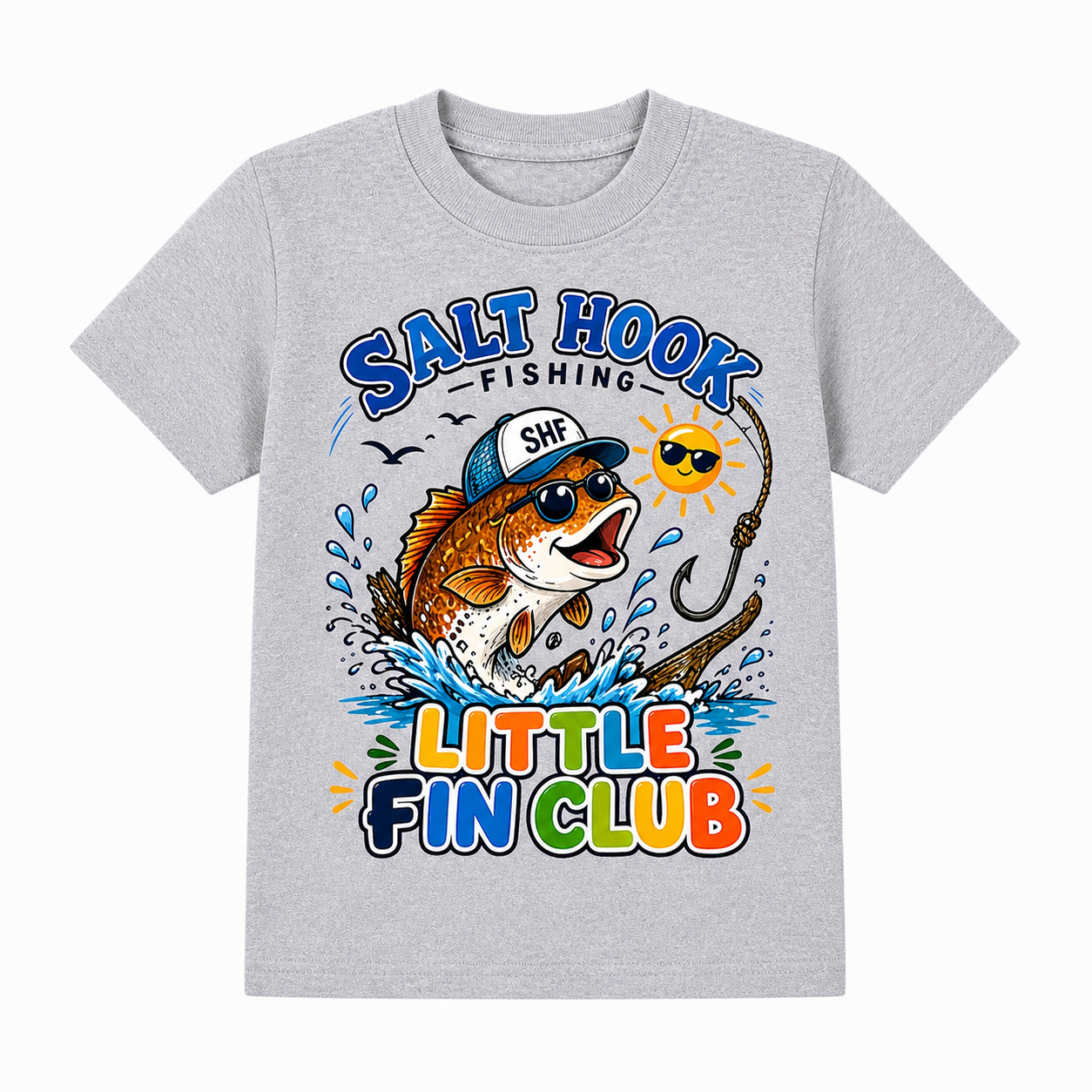 Little Fin Club – Salty Catch Tee