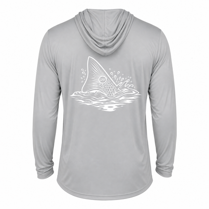Pre- order- Salt Hook Fishing Signature Fin Performance sun hoodie