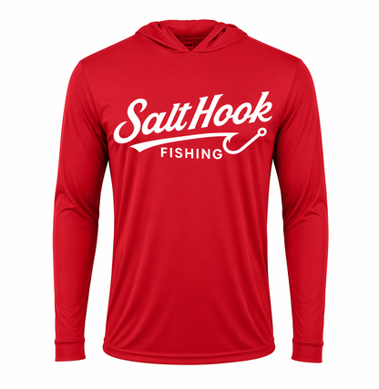 Pre- order- Salt Hook Fishing Signature Fin Performance sun hoodie