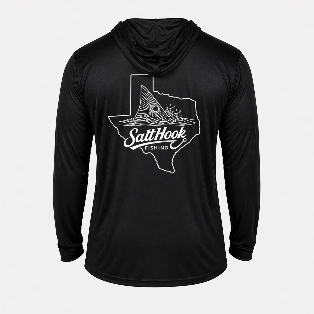 Salt Hook Fishing Lone Star Redfish Sun Hoodie