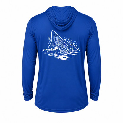 Pre- order- Salt Hook Fishing Signature Fin Performance sun hoodie