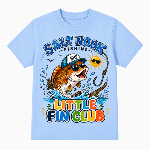Little Fin Club – Salty Catch Tee