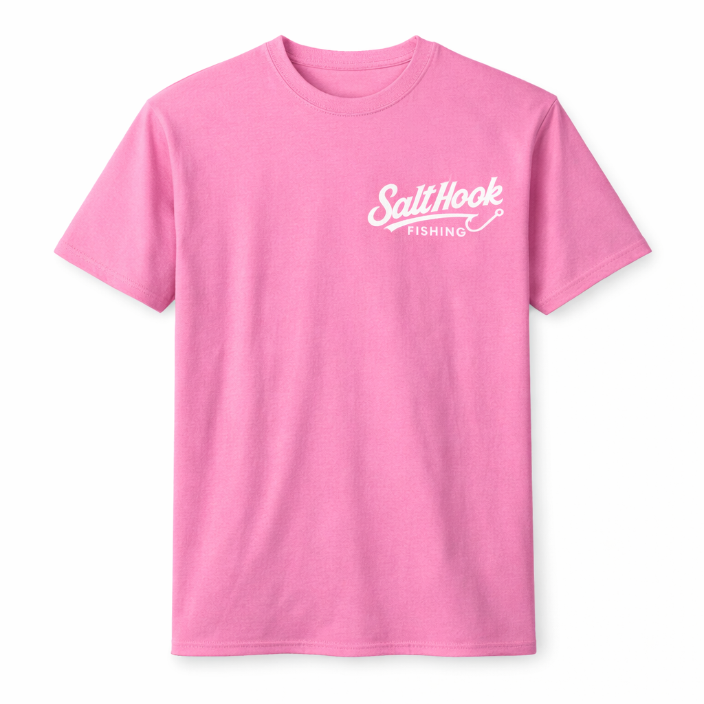 Pre-order- Salt Hook Fishing Signature Fin Performance T-shirt