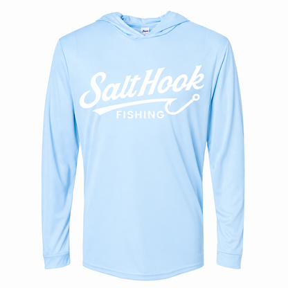 Pre- order- Salt Hook Fishing Signature Fin Performance sun hoodie