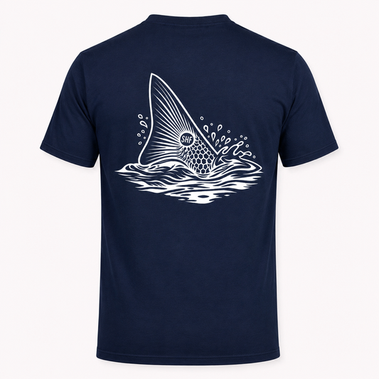 Pre-order- Salt Hook Fishing Signature Fin Performance T-shirt