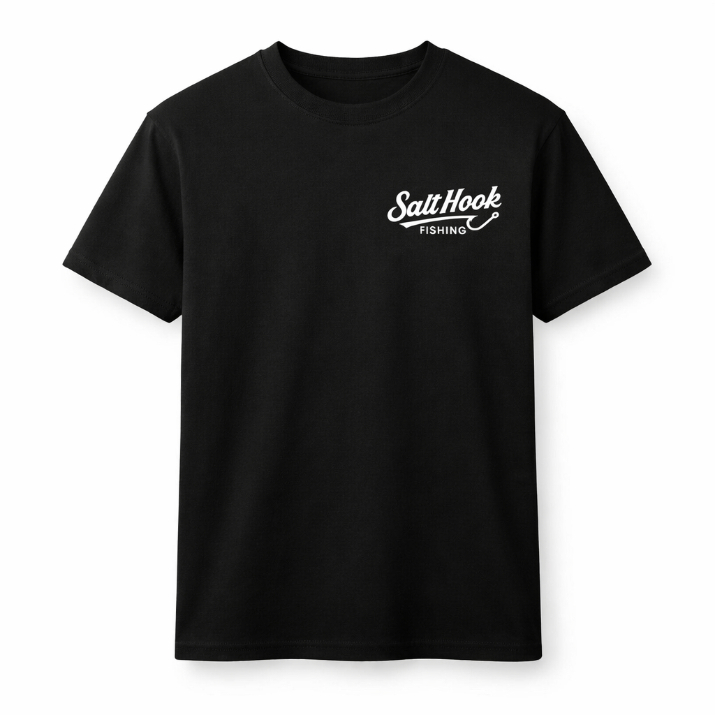 Pre-order- Salt Hook Fishing Signature Fin Performance T-shirt