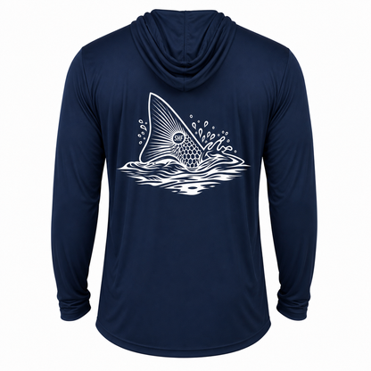 Pre- order- Salt Hook Fishing Signature Fin Performance sun hoodie