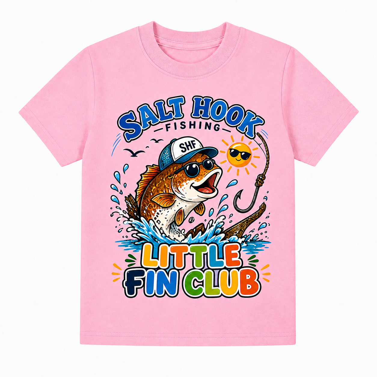 Little Fin Club – Salty Catch Tee