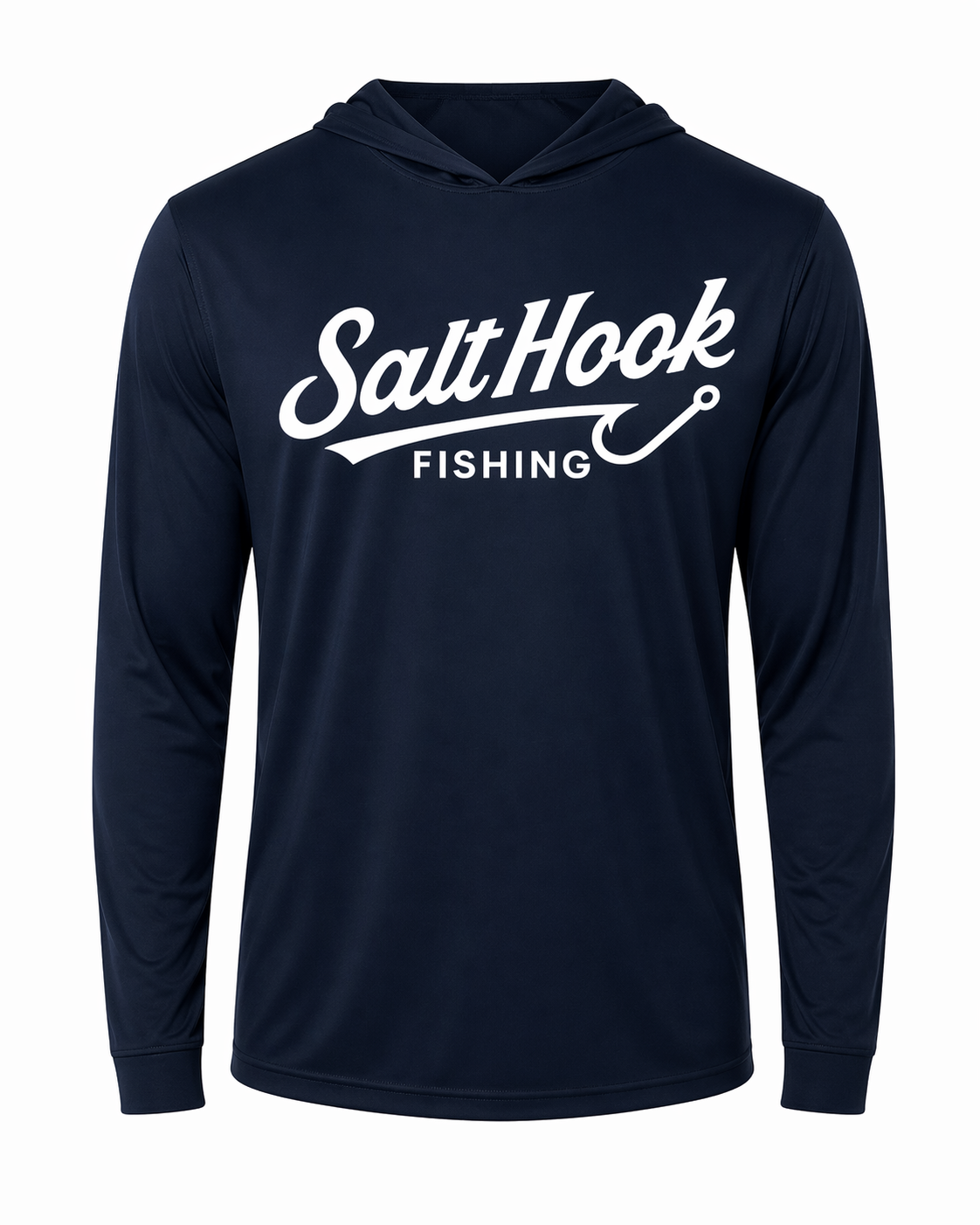 Pre- order- Salt Hook Fishing Signature Fin Performance sun hoodie